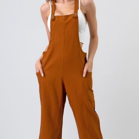 rust overalls